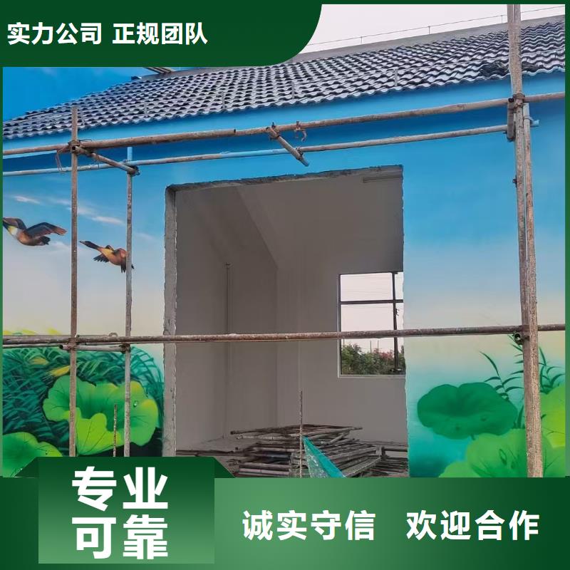 美丽乡村彩绘手绘墙绘公司