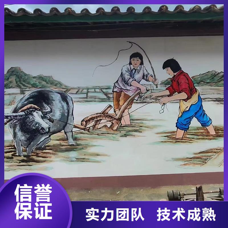 美丽乡村振兴彩绘墙绘团队