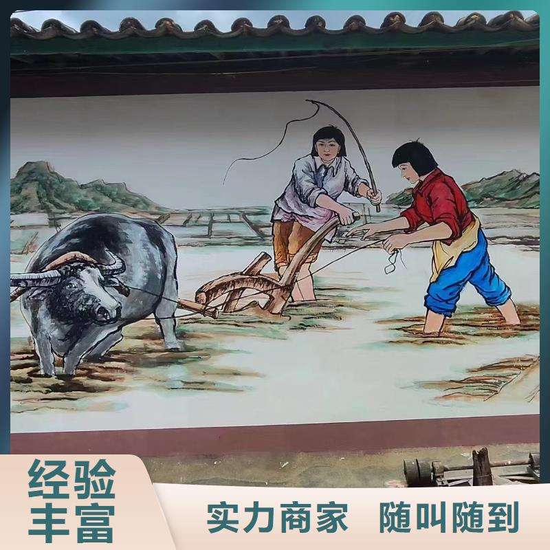 乡村振兴墙绘手绘墙彩绘团队