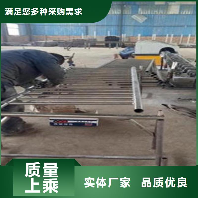 桥梁不锈钢护栏不锈钢碳素钢复合管护栏厂家厂家直发