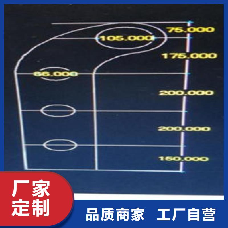 Q235材质钢板立柱切割-桥梁护栏生产厂家省心又省钱
