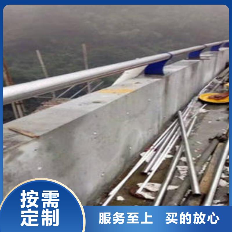 桥梁防撞支架304不锈钢复合管护栏价格供货及时