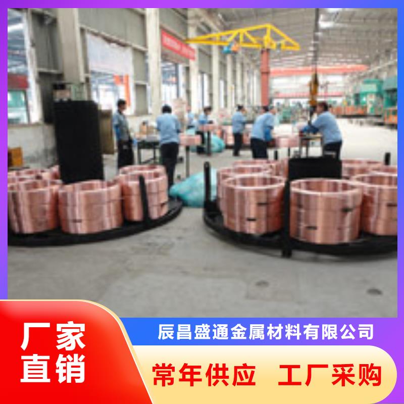 现货直供[辰昌盛通]PVC紫铜气源管6*1实体大厂家