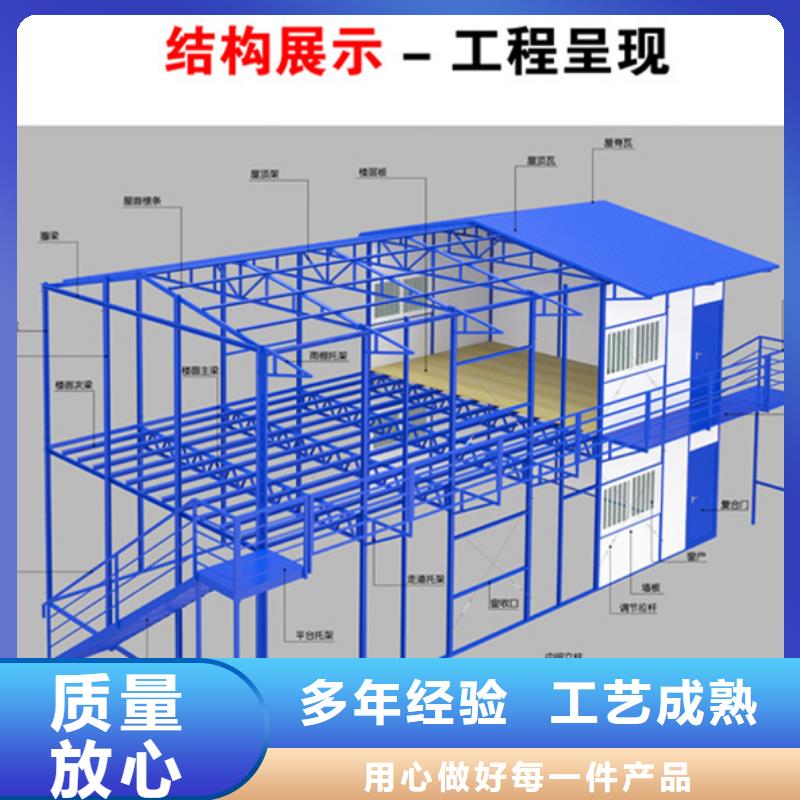 鄂尔多斯市工地轻钢房屋厂销实用方便