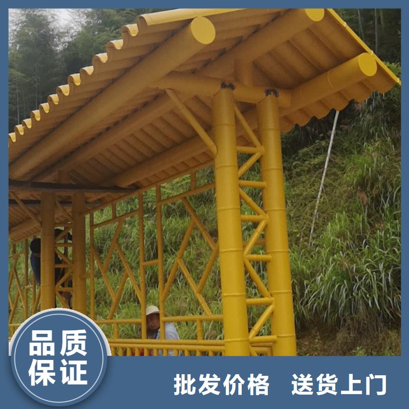 公交站台候车亭宣传栏来图定制