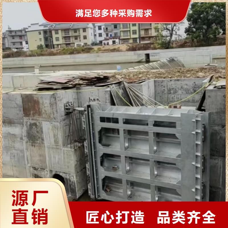 钢坝翻板闸门细节展示